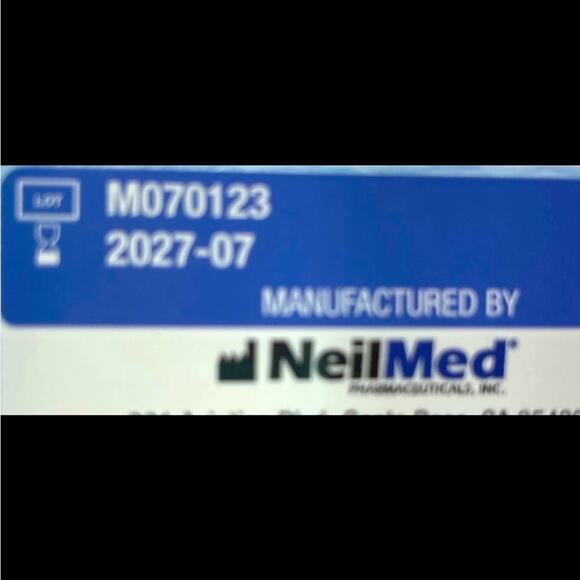 NeilMed All Natural Sinus Rinse Lot of 5 Exp 6/ 2027+ Great for Travel a… - Picture 6 of 7